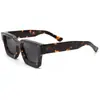Gafas Cuadradas Transfronterizas de Acetato con un Toque de Alta Gama, Gafas de Sol Polarizadas con Montura Cuadrada Pesada