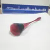 Pincel de maquiagem de cintura fina pincel de pó pincel de blush pincel de pó para unhas pincel de poeira para unhas cabo longo um grande pincel de poeira para unhas