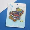 Imanes de Nevera Metálicos Repujados de Monumentos de Ciudad Mapa de Rutas Nacionales Tendencia Nacional Imanes de Nevera Souvenirs Estilo Chino Imanes de Nevera en Stock
