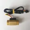 4 Minutos 6 Minutos 1 Pulgada Todo Cobre Hall Sensor de Flujo de Agua Alta Temperatura Tubería G1/2G3/4 DN15dn20 Flujo de Impulsor