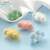 Puxador de cerâmica simples em formato de nuvem para quarto infantil, puxador de gaveta fofo e colorido em formato de bola redonda, puxador de porta de correr para armário e guarda-roupa