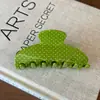 Pinza para el Cabello de Lunares Estilo Coreano, Pinza de Tiburón Dopamina de Gama Alta para Primavera y Verano para Cabello Grueso, Nuevo Accesorio para el Cabello de Acetato