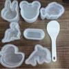Ferramentas de Cozinha Transfronteiriças Criativas Transparente Desenho Animado Molde de Alga Molde de Arbustos de Arroz Molde de Sushi Molde de Bento Infantil