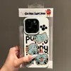 Tres cachorros para funda de teléfono Apple 16/15promax iphone1 3/14 patrón de lichi 12/11pro