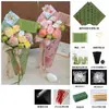 Materiales de empaque para flores, Regalo de agradecimiento para el Día del Maestro, "Los estudiantes y discípulos llenan el mundo", Papel para envolver ramos de flores, Hoja para dar forma a la caligrafía