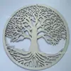 Decoração de Parede para Casa, Decoração de Jardim Externa, Arte em Madeira, Árvore da Vida Oca de Madeira Cortada a Laser Transfronteiriça