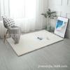 Alfombra rectangular de imitación de piel de conejo para sala de estar, dormitorio, lavable, tienda completa, moderna alfombra nórdica ins, outlet de fábrica
