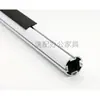 GM20 Accesorios para Escritorio de Oficina Tubo Redondo de Aleación de Aluminio Tira de Goma Panel de Pantalla Partes de Estación de Trabajo Columna Cilíndrica Tira de Tarjeta de Plástico