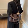 Bolso Tote de Gran Capacidad de Moda Transfronteriza para Mujer Otoño e Invierno 2025 Estilo Coreano Simple Bolso de Hombro Textura Nicho Bolso de Mujer