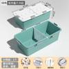 Caja de Almacenamiento Debajo de la Cama con Ruedas para Dormitorio, Caja de Almacenamiento de Plástico para Dormitorio Escolar, Caja Debajo de la Cama para Colchas