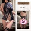 Ropa interior sexy temprana Rui pijamas sexy de tentación para mujer mono abierto de encaje tentación traje de uniforme gratis 6301