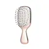 Pente Mini Fofo Eletrodepositado com Almofada de Ar Portátil Desenho Animado Infantil Pequeno Pente Massageador de Couro Cabeludo para Meninas