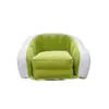 Nuevo Sofá Cama Inflable Flocado Transfronterizo Semicírculo Muebles de Exterior Europeos y Americanos Sofá Plegable Inflable de Doble Propósito