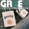 Serie Sweety Bolsa de Empaque para Té con Leche, Café, Repostería Bolso de Mano Bolsa de Papel Kraft para Postres Bolso de Mano Papel Impermeable
