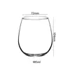 Taza en Forma de Huevo Spirits Whisky Restaurante Occidental Taza de Agua Taza de Desayuno Bebida Vaso de Jugo de Frutas Hogar Personalizable LOGOTIPO