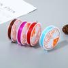 Contas de fio de cristal colorido fio elástico diy pulseira artesanal fio multi-fio frisado fio fornecimento direto da fábrica