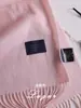 Versão avançada ~ versão lã de cordeiro! Cachecol de Lã Merino Australiana Cor Sólida Inverno Novo Estilo Cachecol para Casal