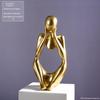 Moderno Simples Luz Luxo Abstrato Thinker Decoração Creative Home Sala de Estar TV Armário Vinho Armário Decorações Decoração Pequena