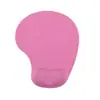 Alfombrilla de ratón con soporte para muñeca de color liso más vendida transfronteriza, reposamuñecas suave y cómodo para aliviar el estrés en la oficina