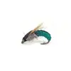XB023 Ninfa de Polilla Gusano de Seda Gancho para Mosca Gancho de Pelo Señuelo Biónico Pesca con Mosca Luya Cebo de Ninfa para Mosca