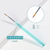 Novo estilo japonês 7 transparente azul do oceano Rod nail art caneta cristal desenho caneta gancho caneta fototerapia brush terno