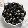 11*8 Color Gelatina Dorado Resina Manzana Cuentas Redondas Cuentas Sueltas Cuentas Espaciadoras Hecho a Mano DIY Joyería Pulsera Accesorios
