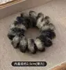 Moda Coreana Outono e Inverno Estampado de Leopardo Pelúcia Fio de Telefone Prendedor de Cabelo Elástico Alto Faixa de Cabelo Corda de Cabelo Prendedor de Cabelo Elástico
