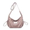 Nova Bolsa de Ombro Feminina, Bolsa de Nylon Leve e Repelente à Água, Bolsa Transversal Trendy para Compras, Bolsa Versátil para Viagens e Deslocamentos