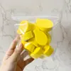 Esponja de Maquiagem Fatiada de Manga Molhada em Água Esponja Grande de Maquiagem Esponja Ovo de Beleza Manga Ovo Não Come Pó Esponja de Maquiagem