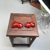Linternas Mini Esmaltadas, Paisajismo para Acuarios, Imanes Creativos para Refrigerador Bo Niu, Paisajes Acuáticos, Mundo Submarino, Esmalte de Zibo