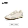 ZHR Zhezhe Zapatillas de Entrenamiento para Mujer 2026 Otoño Nuevas Versátiles para el Día a Día Tenis Blancos Ligeros Sensación de Nube Deportivas Casuales