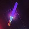 Venta al por mayor de fábrica LED palo fluorescente luminoso palo corto flash palo de mano accesorios de apoyo para animación de conciertos logo