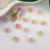 Verano nuevo color dopamina mariposa joyería para uñas bolsa de material camelia luminosa accesorios para uñas mayoreo