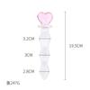 Mujer sm accesorios vidrio tapón anal love bear tapón anal desarrollo corte trasero juguetes sexuales cristal pene suministros para adultos