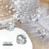 Boutique k9 pilha de cristal diamante rocha açúcar pombo ovo diamante líquido geleira vermelha transparente rosa rosa unhas jóias atacado