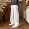 Pantalones de Chándal Bordados para Hombre Otoño/Invierno 2026, Pantalones Casuales Rectos para Pareja, Tallas Grandes Moda Marca de Tendencia para Adolescentes