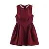 Ins Moda Europeia e Americana Transfronteiriça 2026 Novo Estilo Moda Amazon Roupas Femininas Atacado Doce Vestido Sem Mangas com Contas