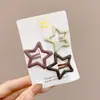 Pinza para el cabello minimalista sin costuras estilo coreano para flequillo y cabello suelto, nuevo modelo 2025, pinza para el cabello no dañina, pinza lateral