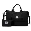 Set de bolsa de viaje para viajes cortos para mujer, gran capacidad, ligero, adecuado para estancias hospitalarias, maternidad, yoga y gimnasio