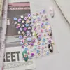 Pegatinas Tomoni para Uñas con Flor en Relieve Estilo Retro Chino Nicho Pegatinas para Uñas Patrón de Pétalos de Orquídea Mariposa