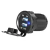Carregador de Celular para Carro 12V24V3.1A para Automóveis e Motocicletas, Acessórios de Iluminação, Interface de Conversão USB Embutida para Carregamento Rápido