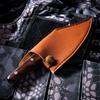 Cuchillo de cocina pequeño para exteriores, forjado a martillo, cuchillo para matar peces, cuchillo multiusos para el hogar, cuchillo de carnicero para cortar carne, cuchillo de cocina portátil para acampar.