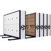 Archivador inteligente de estantes densos con manivela manual para comprobantes financieros móviles de Guangzhou Electric Hospital Beijing Elevador de rieles con manivela manual