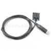 Cabo Teclado Socket Fêmea Db9Pin para Usb2.0 Am Cabo de Porta Serial Rs232 Cabo de Controle Plc de Dados