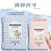 Caderno B5 com Folhas Soltas Fofo Tema Pet para Alunos do Ensino Fundamental, Caderno A5 com Alto Valor Estético, Papel Destacável e Espessado