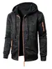 Nueva Sudadera con Capucha de Punto Jacquard Casual Deportiva para Hombre