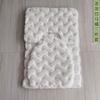 Alfombrillas de Piso Imitación Piel de Conejo, Alfombrillas de Baño Felpudas Absorbentes Antideslizantes, Felpudos de Baño para Pies, Fabricantes Mayoristas del Hogar