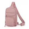 Amazon Nueva Bolso Cruzado para Mujer Bolso de Pecho Portátil Bolso Mensajero de Moda Esponjoso con Bolsillo para Botella de Agua Bolso de Pecho Bolso de Viaje