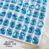 Rhinestones K9 de Alta Calidad para Uñas con Forma de Nido de Pájaro, Coloridos Cristales de Huevo de Paloma Lujosos y Deslumbrantes, Rhinestones de Punta Trasera para Uñas de Gama Alta