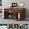 Combinação de mesa de escritório e cadeira, mesa de computador de mesa, casa, simples, moderna, simples, mesa de escritório, bancada de trabalho